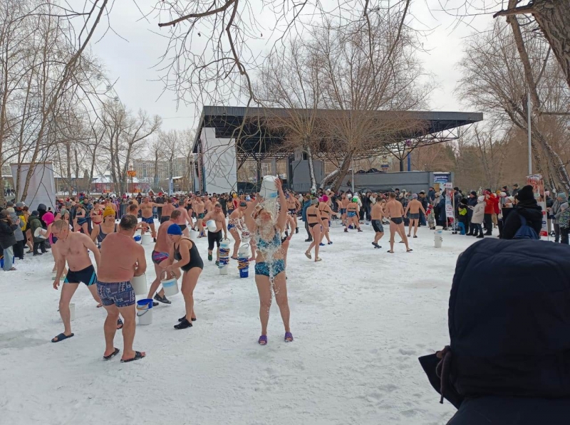 Гости праздника смогли принять участие в разных забавах