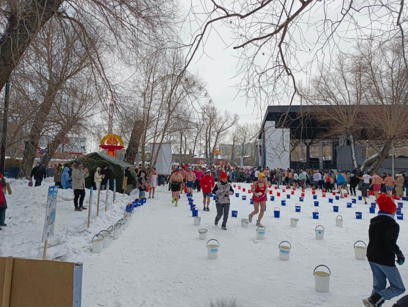 Гости праздника смогли принять участие в разных забавах