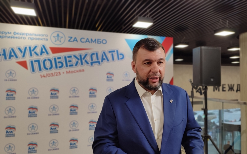 Пушилин рассказал о важности медийщиков в ДНР