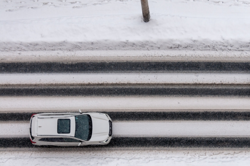 осетия снег