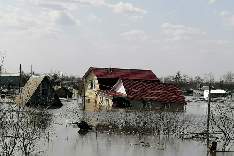 дом, затопило