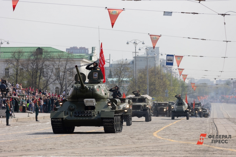 В Екатеринбурге готовятся к Параду Победы