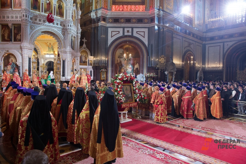 Православные христиане отмечают Пасху