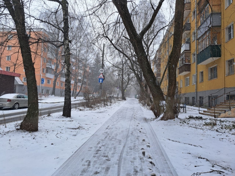 Снег в апреле