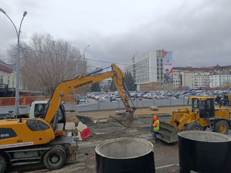 Улица Республики временно стала двухполосной