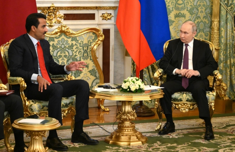 Путин и Аль Тани