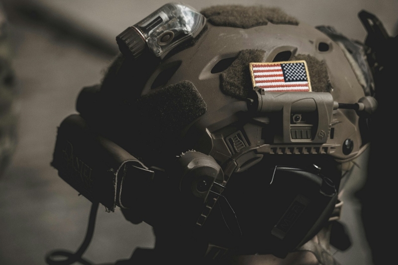 Шлем военнослужащего США