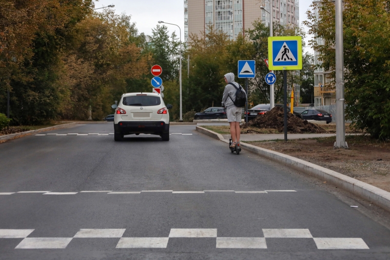 ДТП с самокатчиком случилось в Екатеринбурге