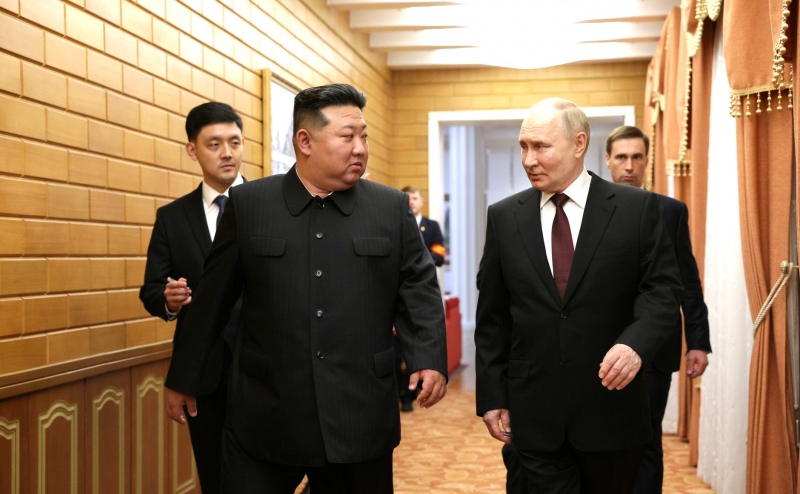 Путин и Ким