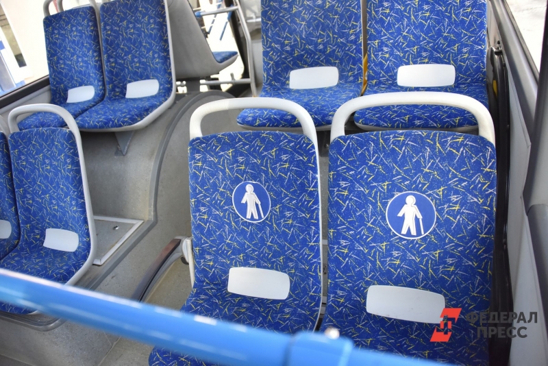 Сиденья в автобусе