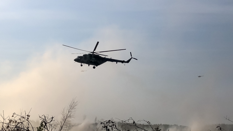 Вертолёт МИ-8 МЧС