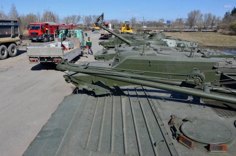 В парке планируется выставить несколько десятков единиц списанной военной техники