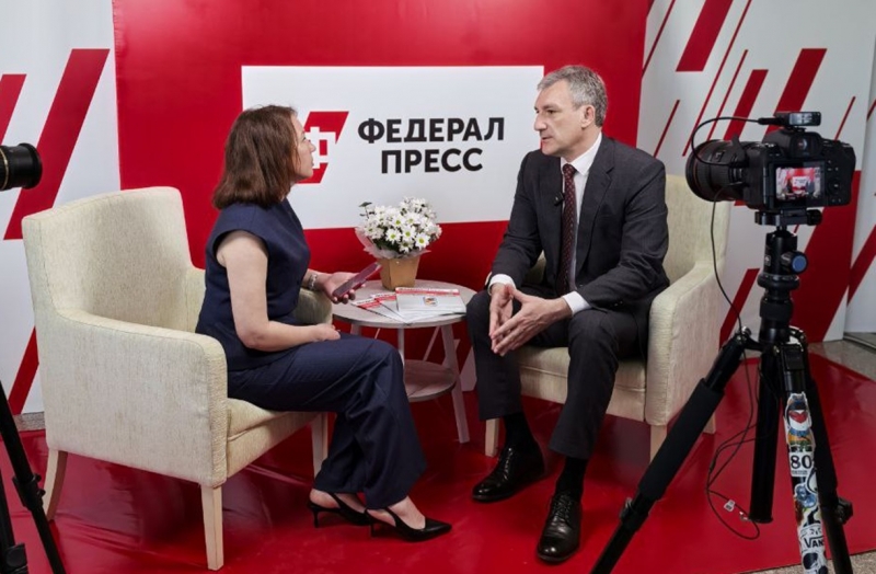 Василий Орлов в студии ФедералПресс
