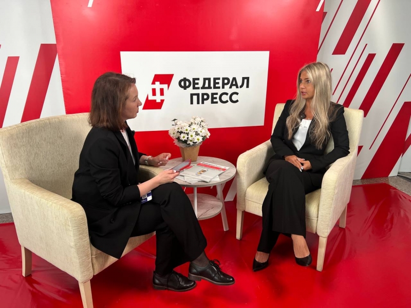 Яна Лексютина на форуме «АмурЭкспо»