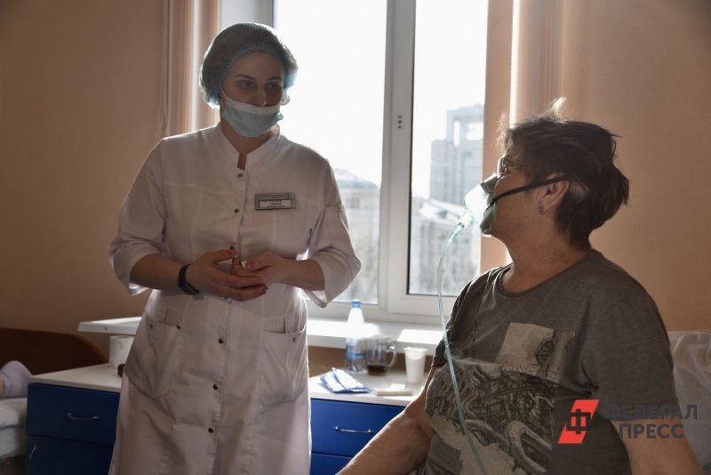 Пациентка в больнице
