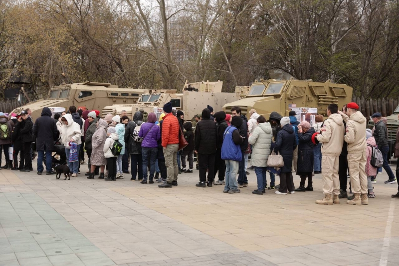 Выставку военной техники НАТО открыли в ЦПКиО им. Маяковского