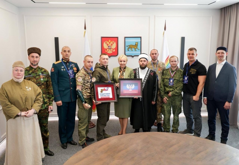 Герои Донбасса с рабочим визитом прибыли в Еврейскую автономную область