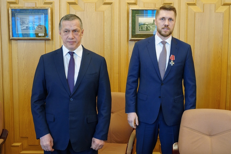 Юрий Трутнев и Денис Андреев