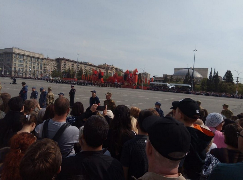 День Победы прошел в Новосибирске