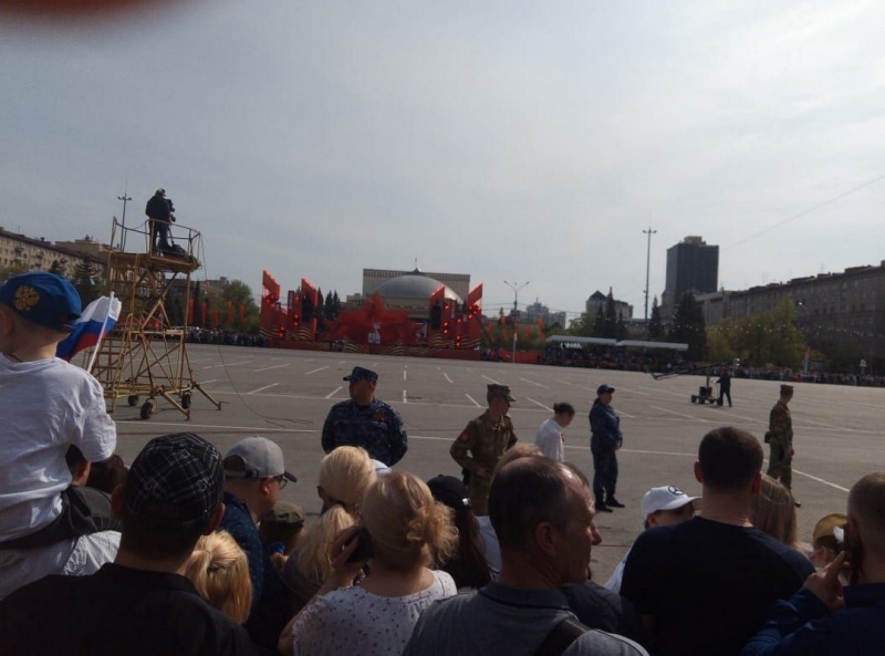 День Победы прошел в Новосибирске