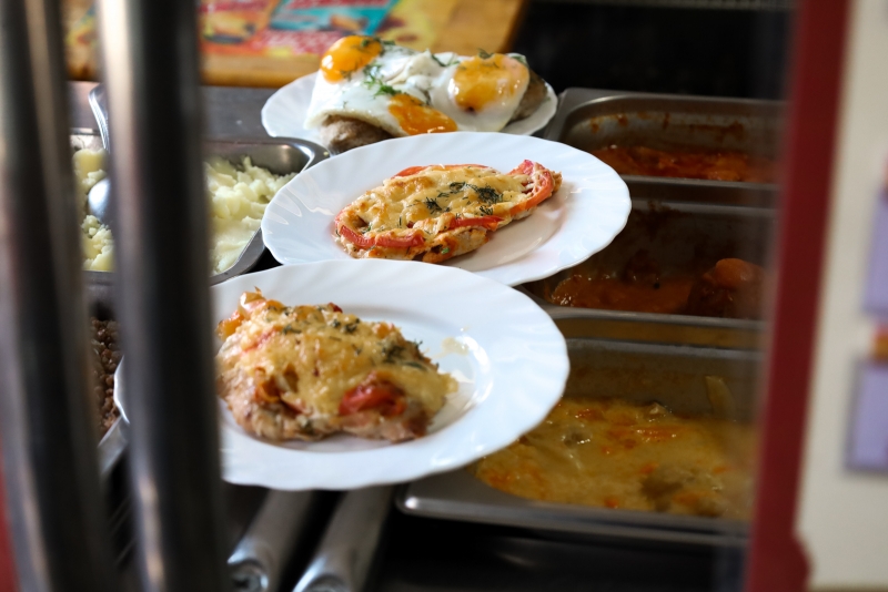 Школьная столовая