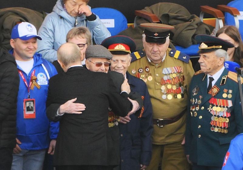 Путин на параде