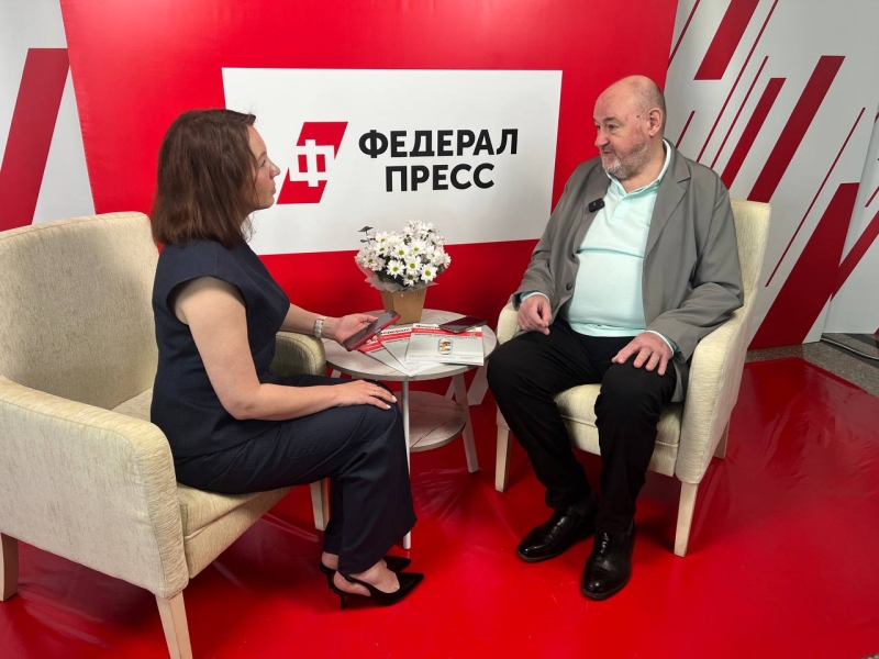 Владимир Петровский в студии ФедералПресс