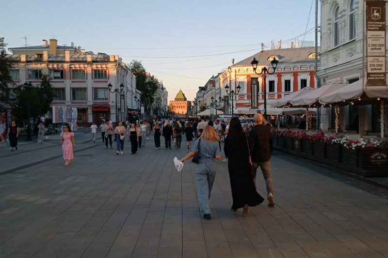 Люди на улице