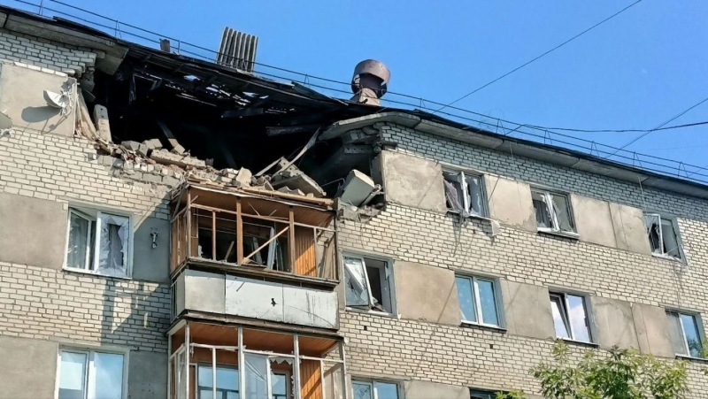 Квартира, где произошел взрыв
