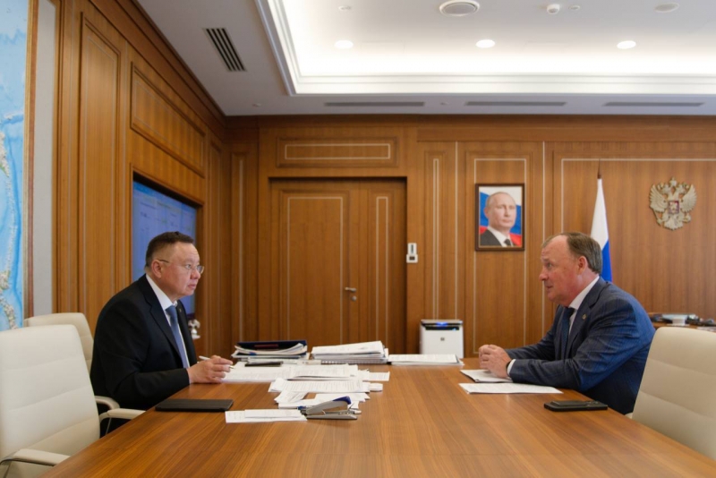 Алексей Орлов встретился с Иреком Файзуллиным