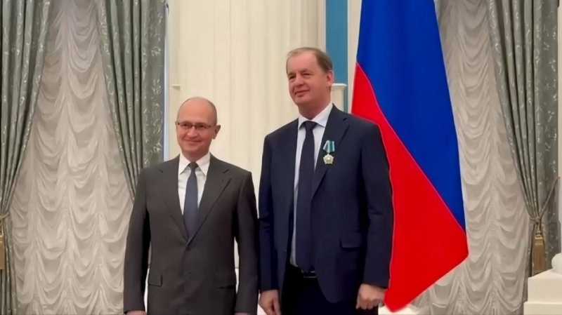 Сергей Кириенко и Андрей Симановский