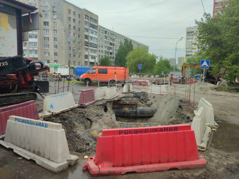 капремонт сетей водоканала
