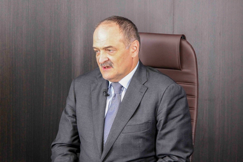 Глава Дагестана Меликов дал интервью ФедералПресс