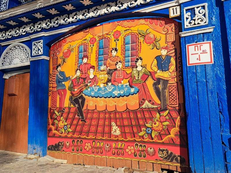 Городецкая роспись