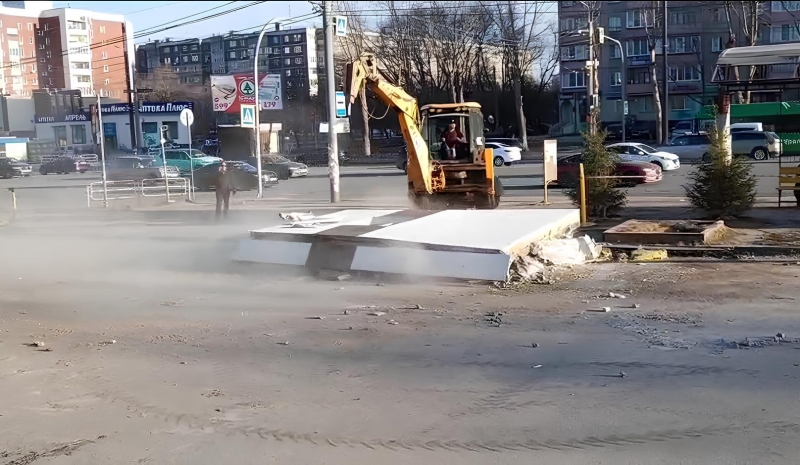 Снос ларьков