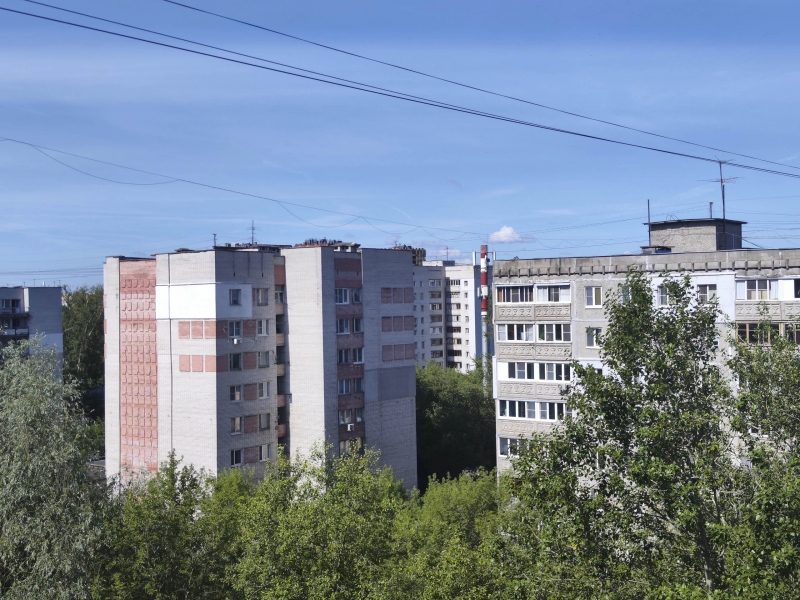 Дома в городе