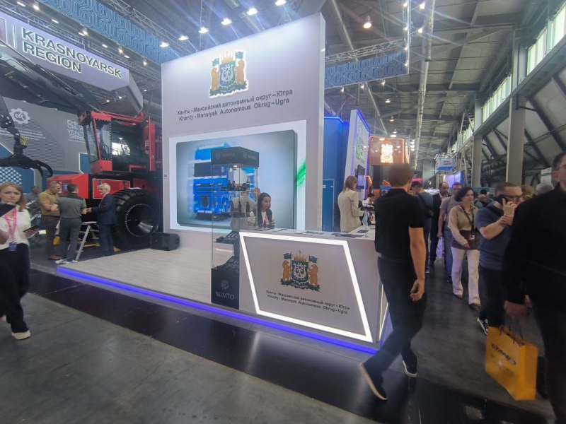 Стенд Югры на XV Международной промышленной выставке ИННОПРОМ