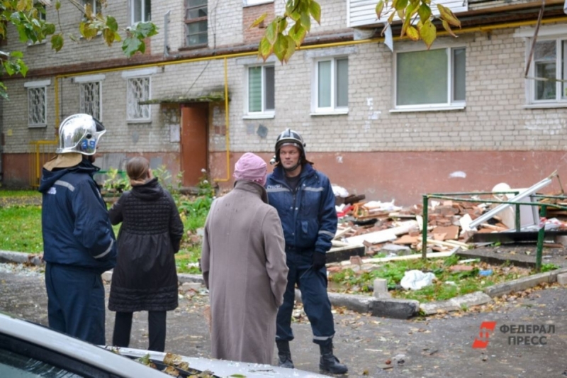 Место взрыва