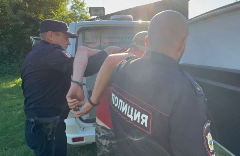 Задержание мошенника