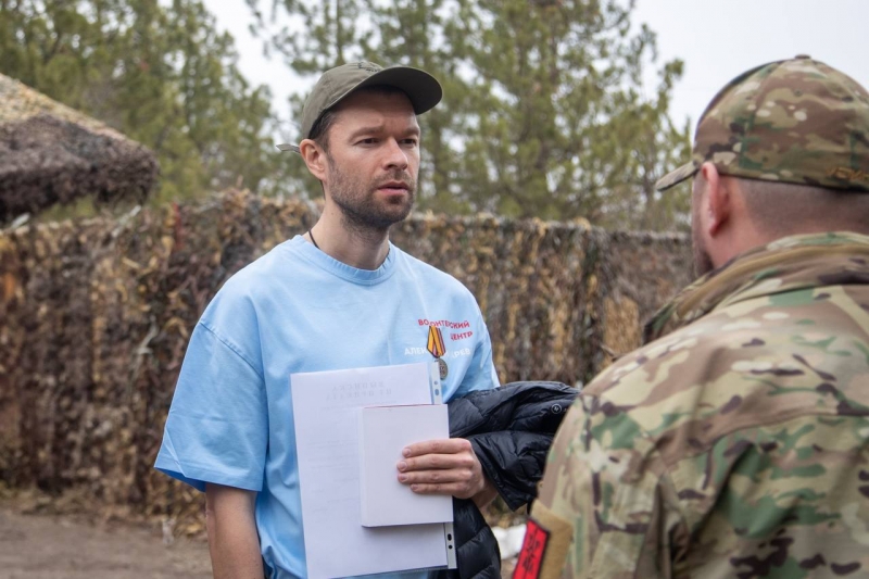 Депутат посетил наших бойцов на передовой