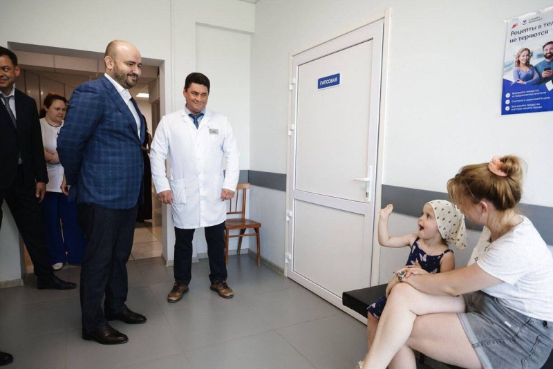 Федорищев пообщался с пациентами