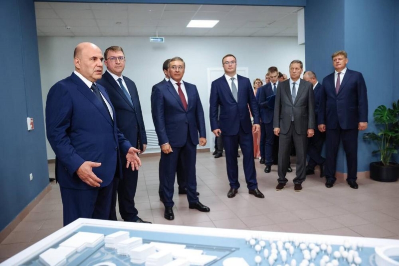 Михаил Мишустин в Омске