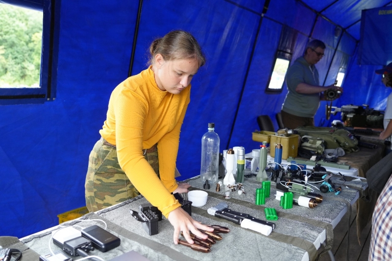 Началось военно-патриотическое мероприятие