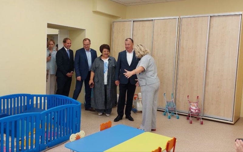 Новое здание осмотрел мэр Алексей Орлов