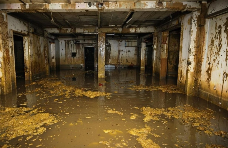 Из-за потопа в доме не смогли починить электричество