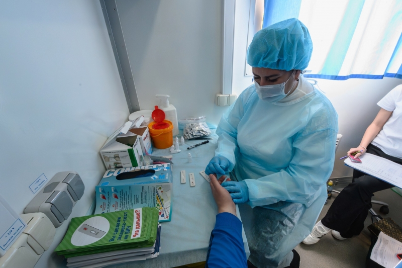 Взятие крови на анализ