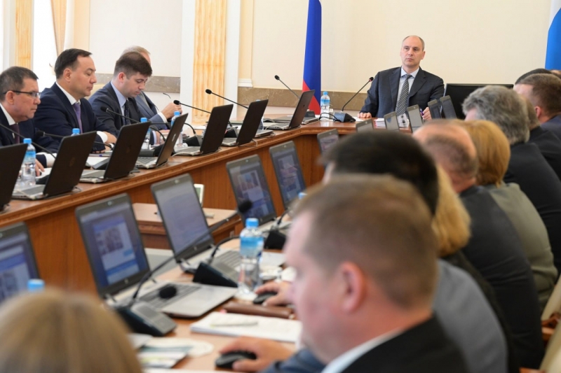 Денис Паслер провел заседание областного правительства