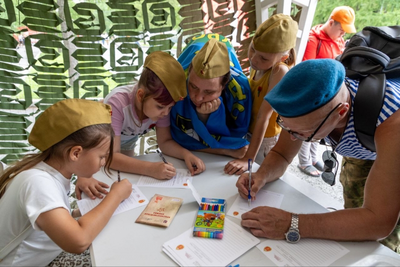 Дети в день ВДВ