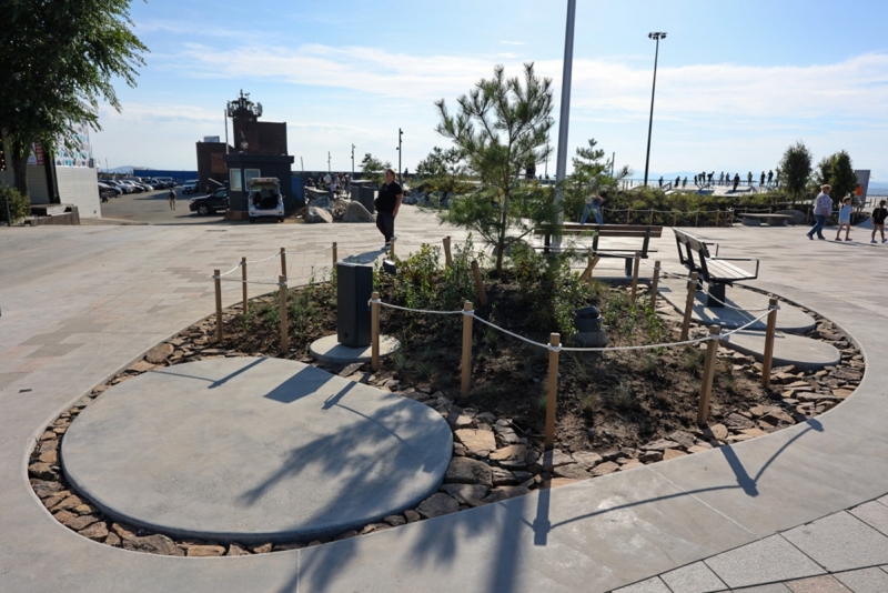 Спортивная набережная во Владивостоке