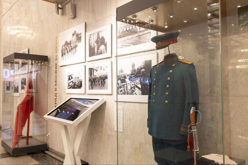 Выставка о парадах Победы